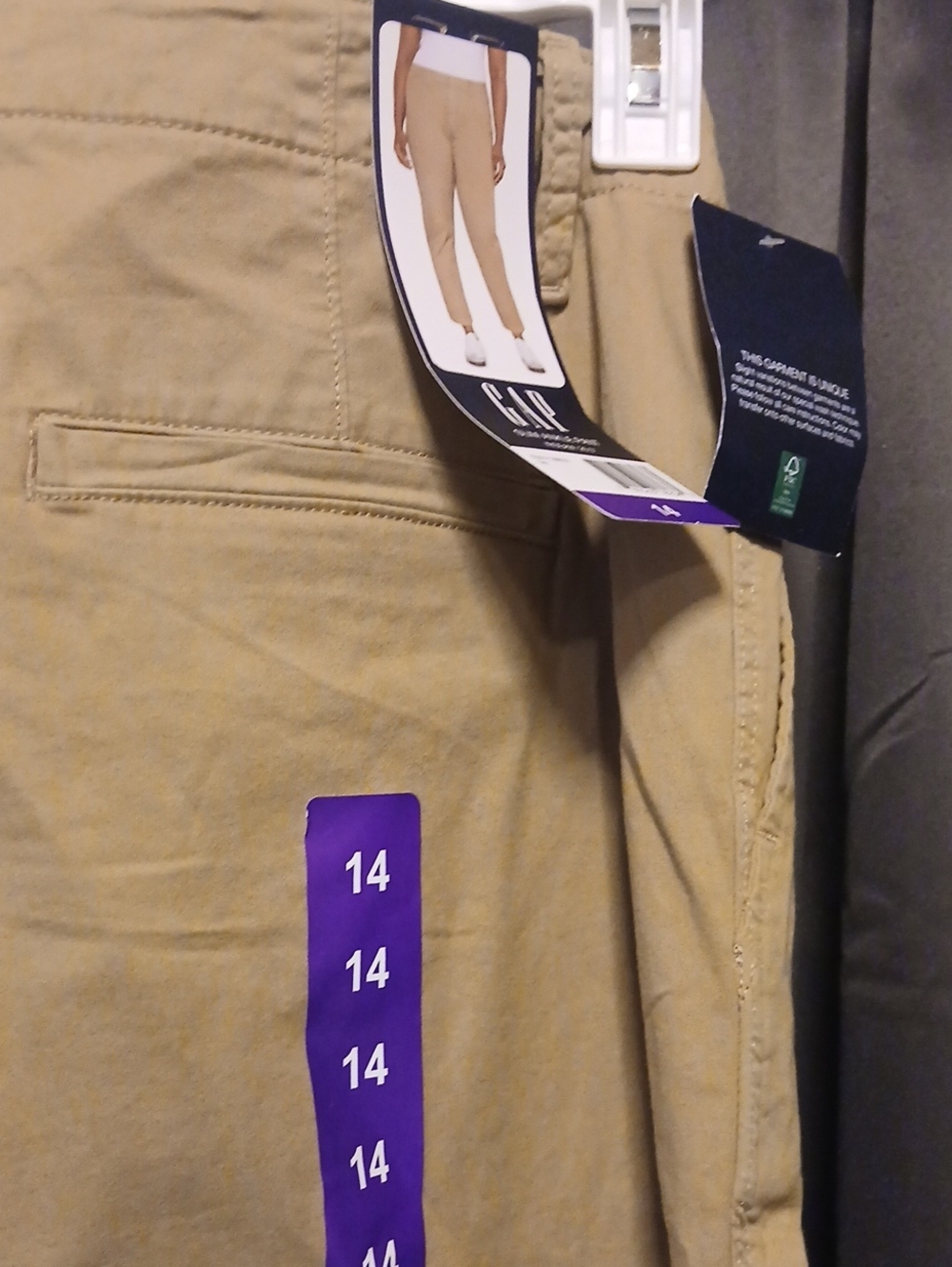 GAP Women's Ankle Crop Chinos - Picture 5 of 7
